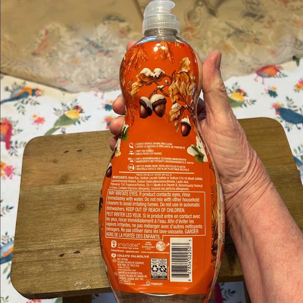 Ultra Palmolive Limited Edition Warm Spice Scent Dish Soap & Scrub Sponge NEW - Picture 2 of 11